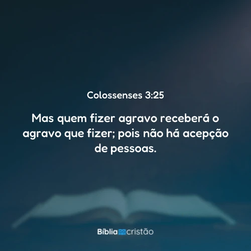 Colossenses 3:25