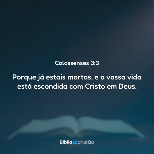 Colossenses 3:3