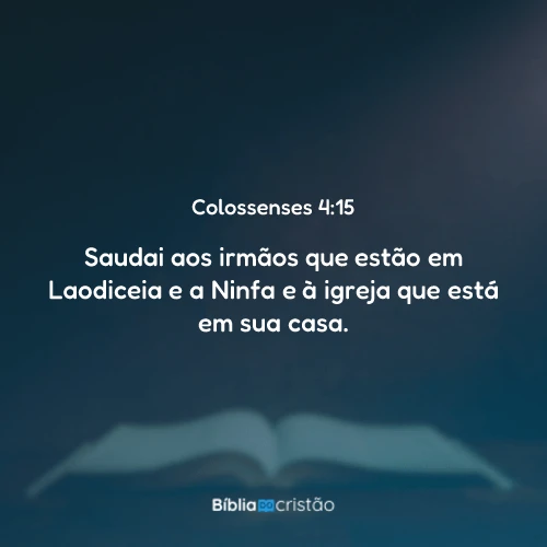 Colossenses 4:15