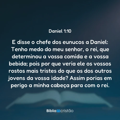 Daniel 1:10