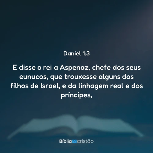 Daniel 1:3