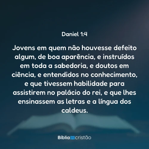 Daniel 1:4