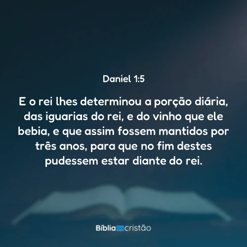 Daniel 1:5