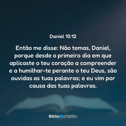 Daniel 10:12