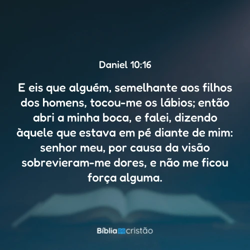 Daniel 10:16