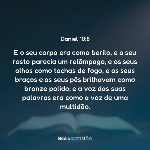 Daniel 10:6