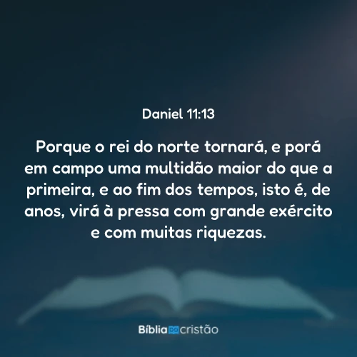 Daniel 11:13