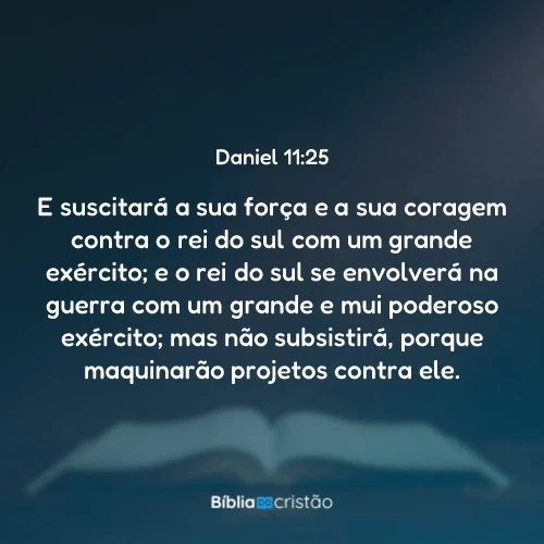 Daniel 11:25