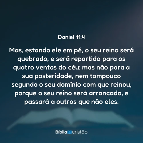 Daniel 11:4