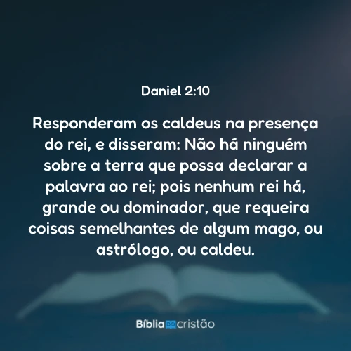 Daniel 2:10
