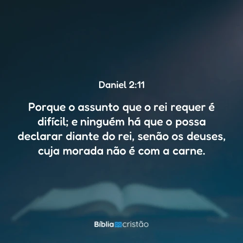 Daniel 2:11