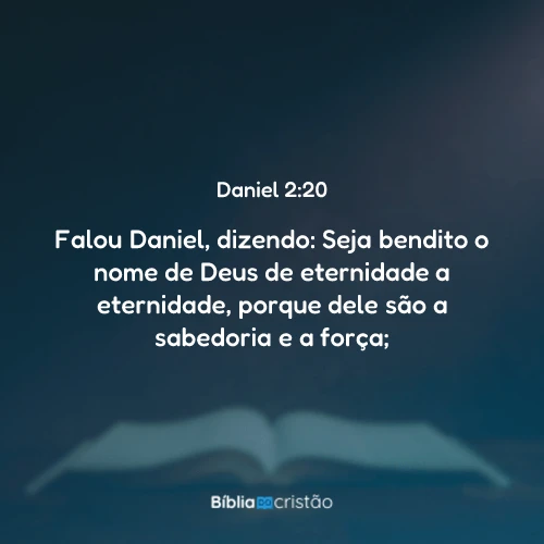 Daniel 2:20