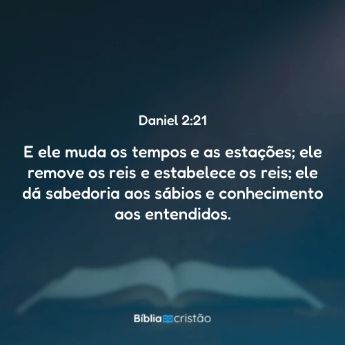 Daniel 2:21