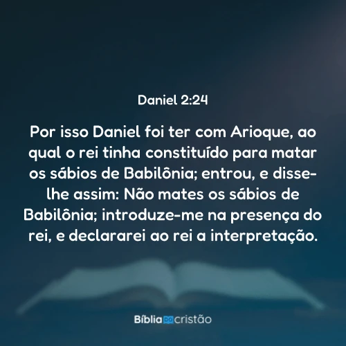 Daniel 2:24