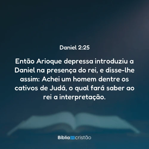 Daniel 2:25