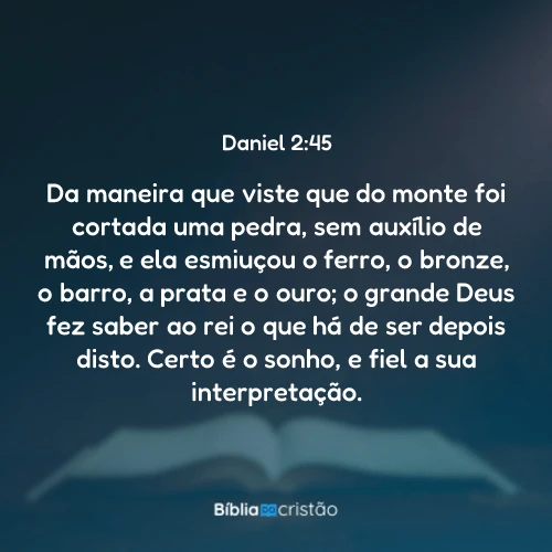Daniel 2:45