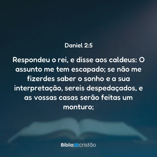 Daniel 2:5