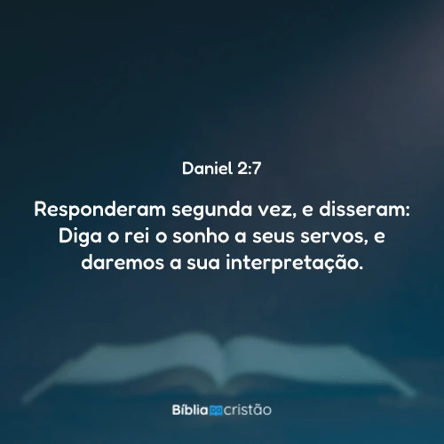 Daniel 2:7
