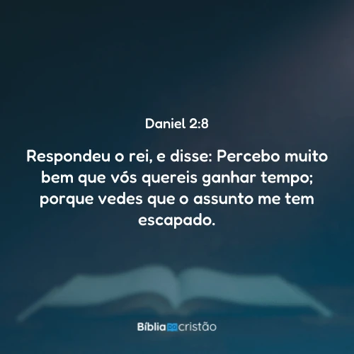 Daniel 2:8