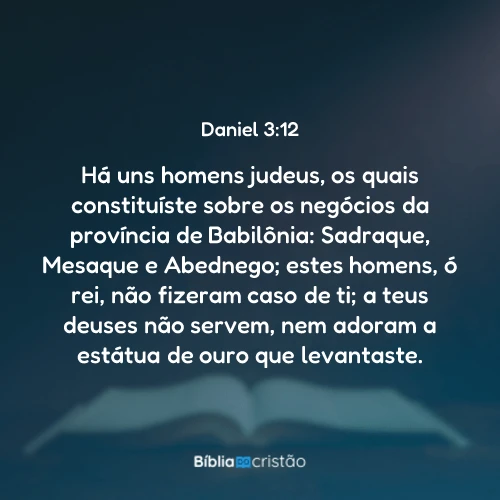 Daniel 3:12