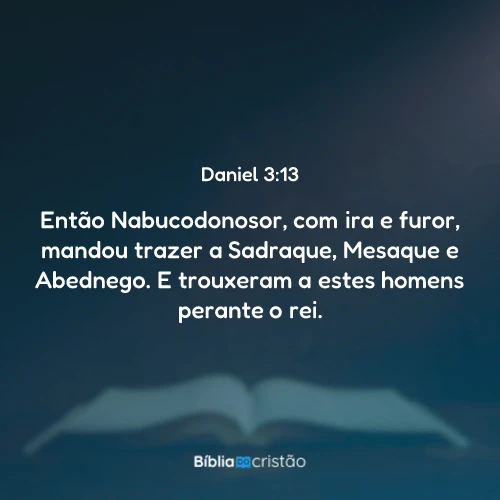 Daniel 3:13