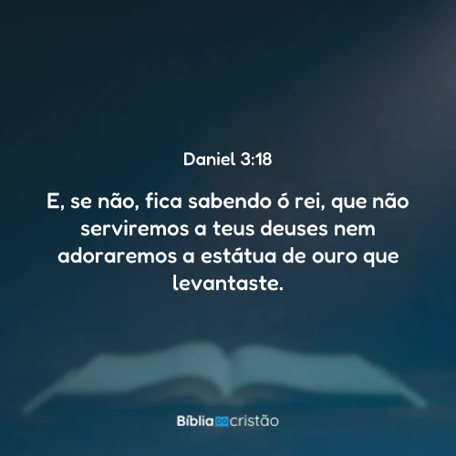 Daniel 3:18