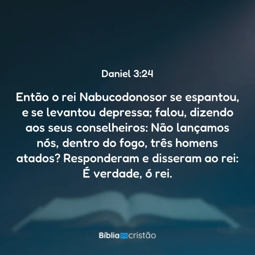 Daniel 3:24