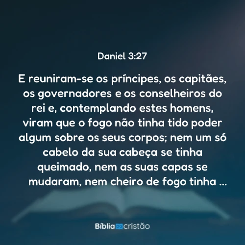 Daniel 3:27