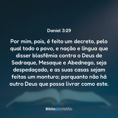 Daniel 3:29