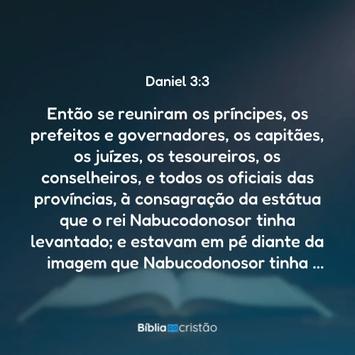 Daniel 3:3