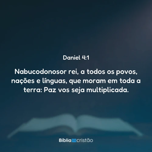 Daniel 4:1