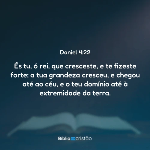 Daniel 4:22