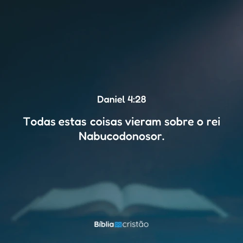 Daniel 4:28