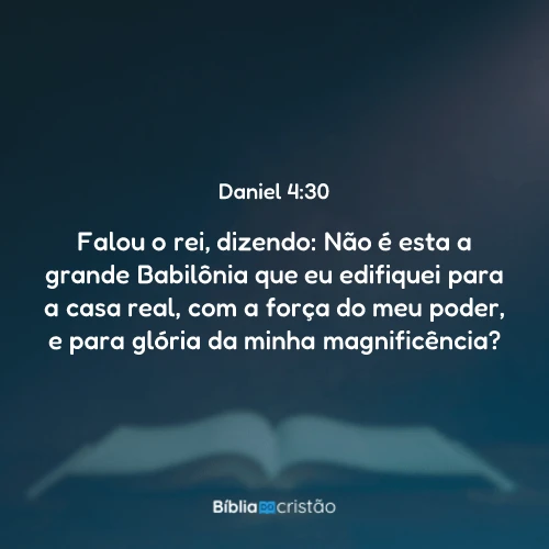 Daniel 4:30