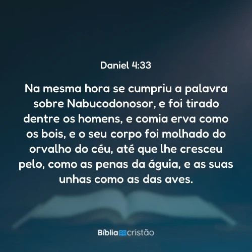 Daniel 4:33