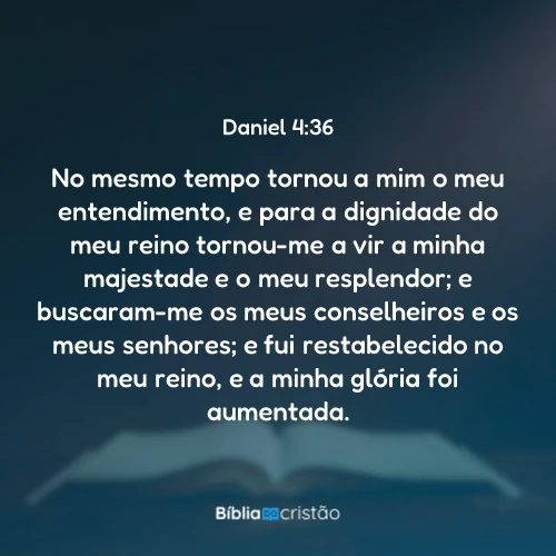 Daniel 4:36