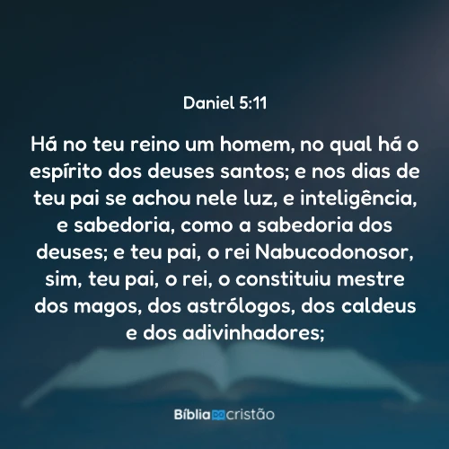 Daniel 5:11