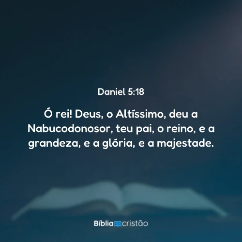 Daniel 5:18