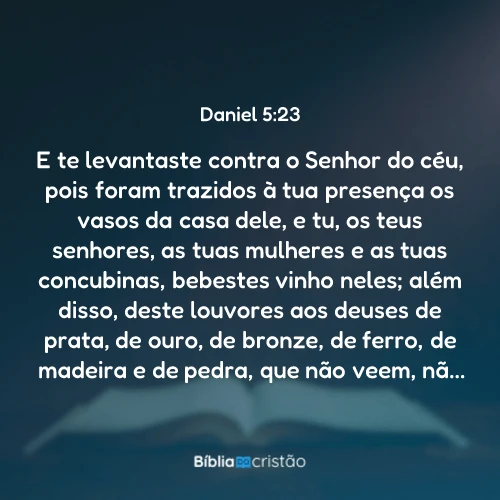 Daniel 5:23
