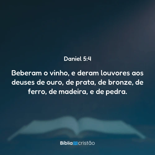 Daniel 5:4