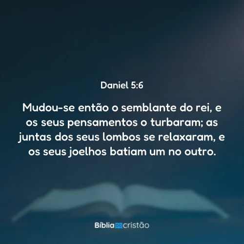 Daniel 5:6