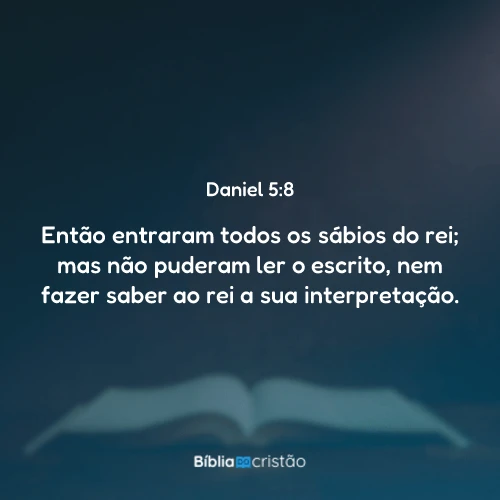 Daniel 5:8