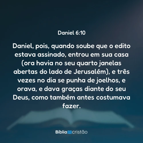 Daniel 6:10