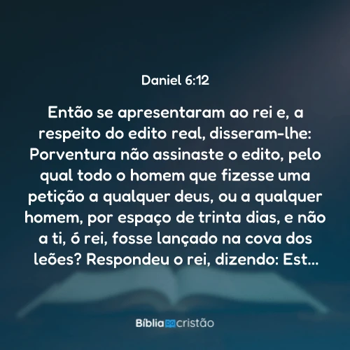 Daniel 6:12