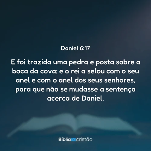 Daniel 6:17