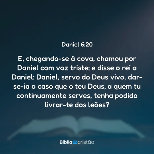 Daniel 6:20