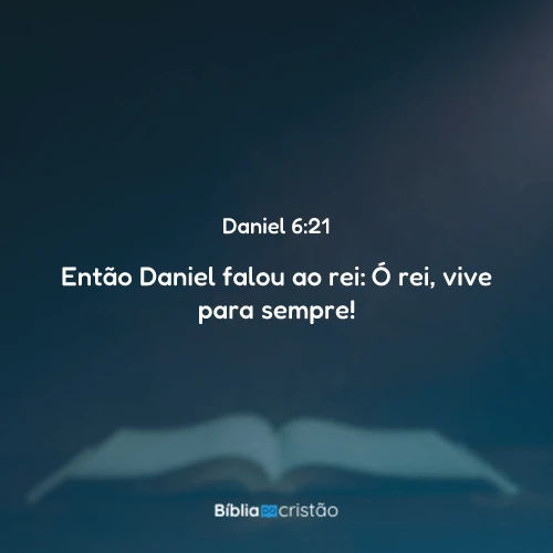 Daniel 6:21