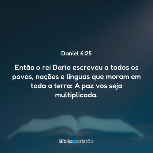 Daniel 6:25