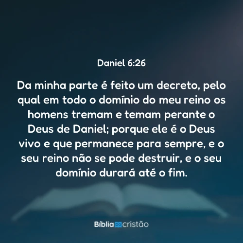 Daniel 6:26