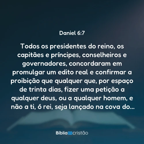 Daniel 6:7